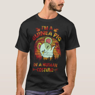 23 Meerschweinchen-Halloween-Kostüm für Menschen T-Shirt
