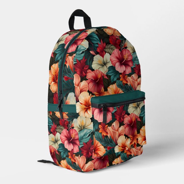 23 Muster Bedruckter Rucksack (Rückseitige Ecke links)