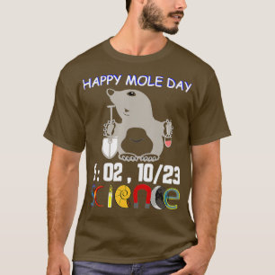 23. Oktober Nationalen Mole Day Avogadro's Number- T-Shirt
