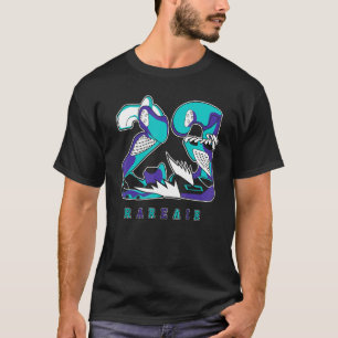 23 Rare Air Black Grape 1s passend T-Shirt