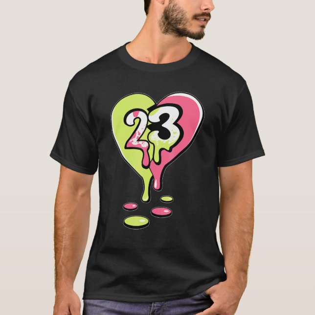 23 Rare Air Lemon 4s Matching T-Shirt (Vorderseite)