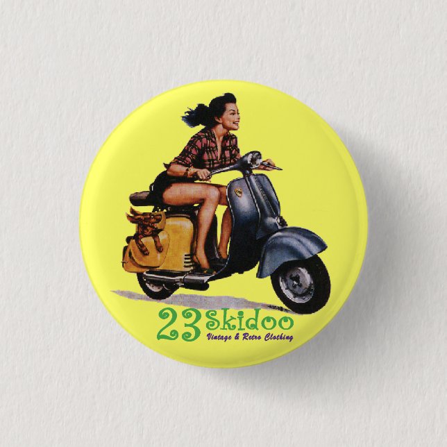 23 Skibutton Button (Vorderseite)