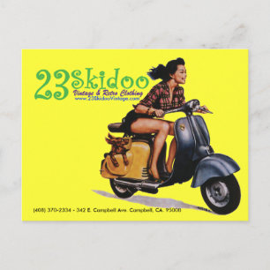 23 SkiPostkarte Postkarte