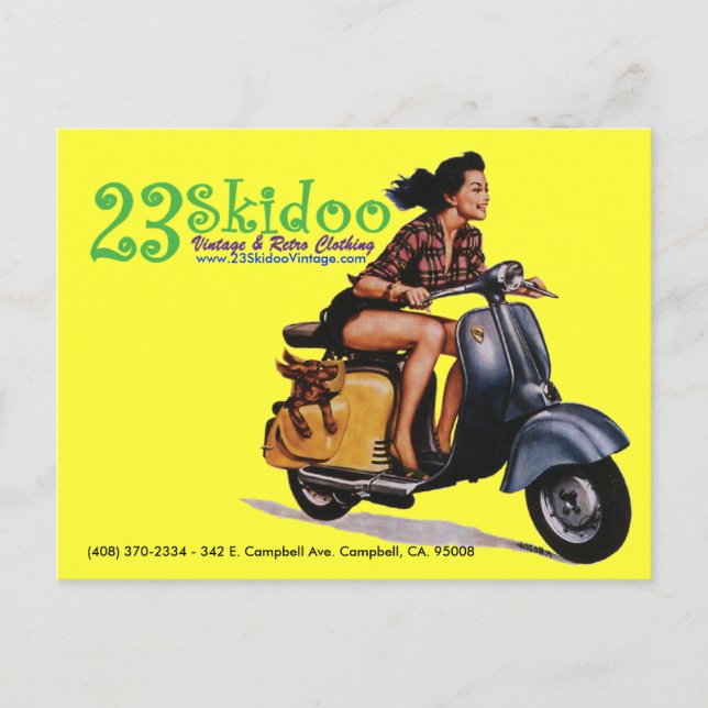 23 SkiPostkarte Postkarte (Vorderseite)