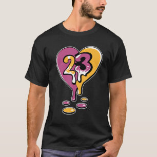 23 Tropfen Heart OG Bruderschaft 1s Matching T-Shirt