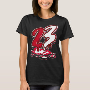 23 Tropfen Next Nature White Gym Red Matching T-Shirt