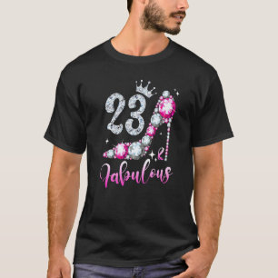 23 und fabelhafte 23. Geburtstag High Heel Shoes C T-Shirt