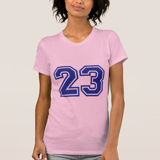 23 - Zahl T-Shirt (Vorderseite)