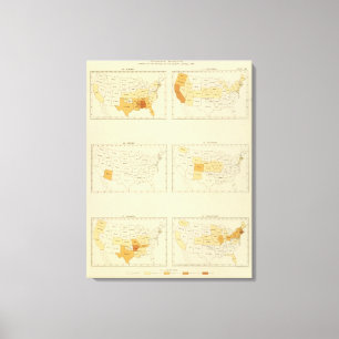 23 zwischenstaatliche Migration 1890 ALCT Leinwanddruck