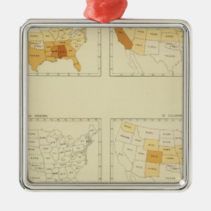 23 zwischenstaatliche Migration 1890 ALCT Ornament Aus Metall