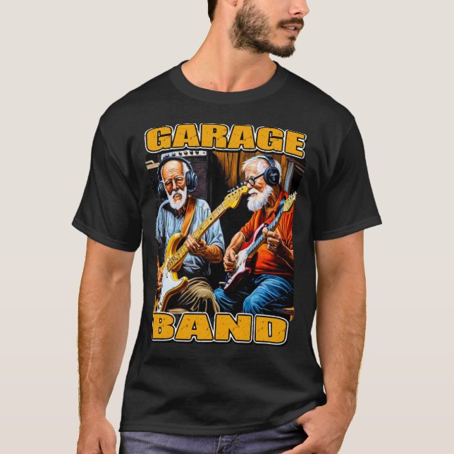 24043_Garage Band Alte Typ T-Shirt (Vorderseite)