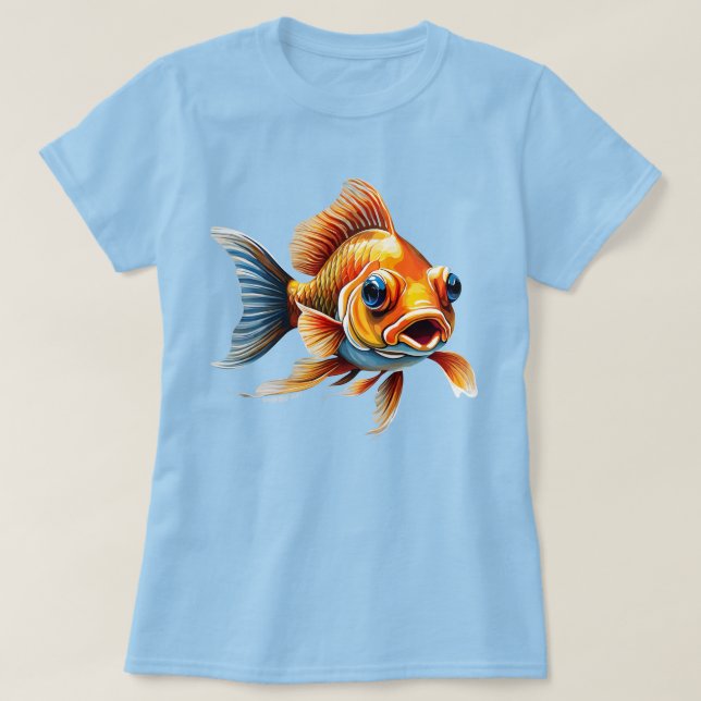 24075_Goldfish T-Shirt (Design vorne)