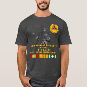 240. Assault Helicopter Co w 12. CAB w VN SVC T-Shirt