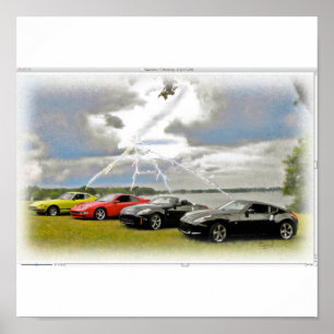 240 bis 370 Z Autos Poster