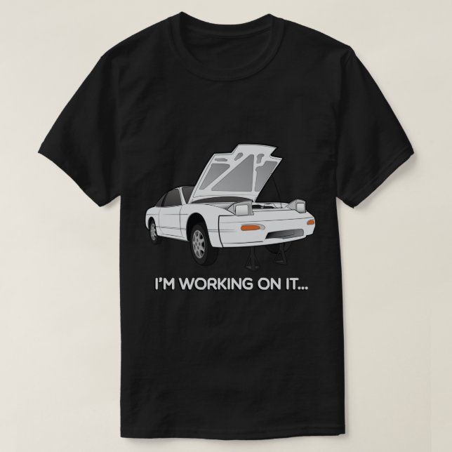240sx S13 Hatch arbeite ich an IT Grafik Pullover (Design vorne)