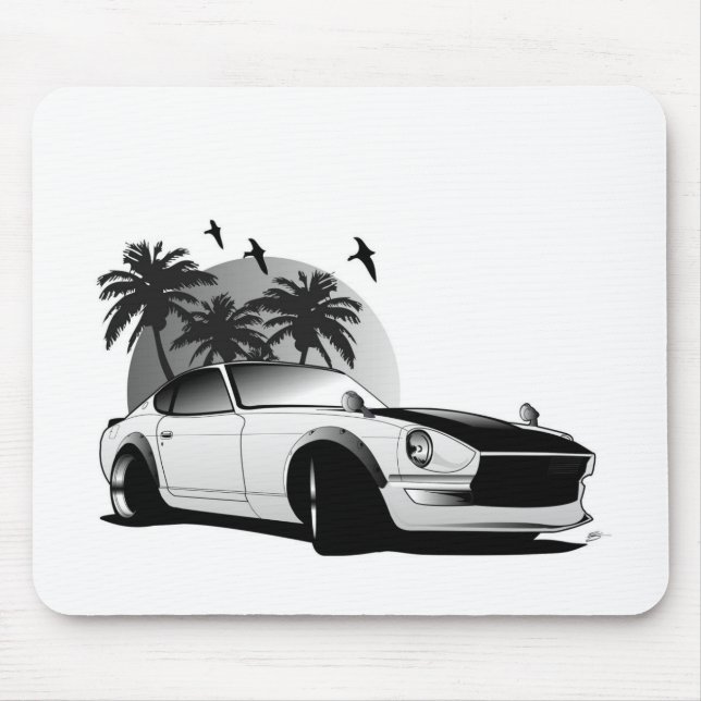 240z Mausunterlage Mousepad (Vorne)