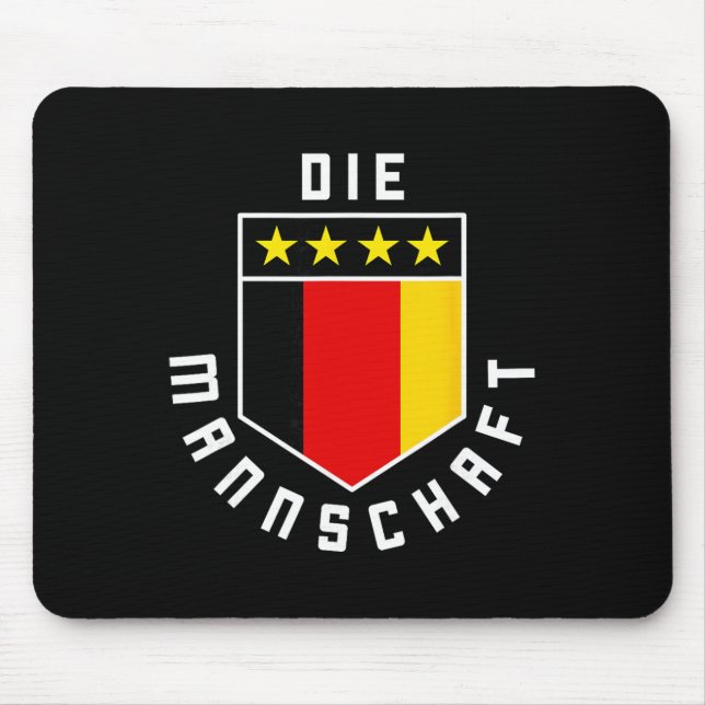 2425 Nationalflaggen-Fußballtrikot-Kit Sportunifor Mousepad (Vorne)