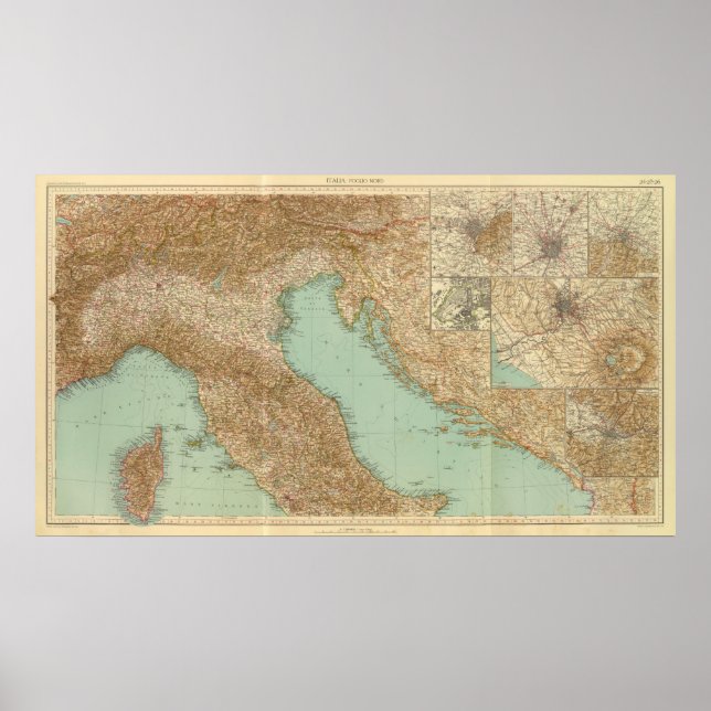 2426 Norditalien Poster (Vorne)