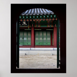 24×30 Seoul Changgyeong-Palast Korea Fotoabzug Poster