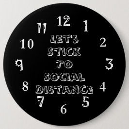 24/7 Bleibe Sicherheit, bleiben wir in sozialer Di Button