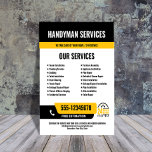 24/7 Handyman & Klempnerdienste BLACK YELLOW Flyer<br><div class="desc">Mit diesem feinen, anpassbaren Flyer, der die Aufmerksamkeit schnell auf sich zieht, können Sie Ihren 24-Stunden-Handy oder Installations-Service fördern. Mit einer hohen Sichtbarkeit und einem klaren 24/7 Icon signalisiert es sofort die Verfügbarkeit von Notfällen. Alle Farben und Texte sind vollständig editierbar, sodass Sie Ihre Marke anpassen und die wichtigsten Services...</div>