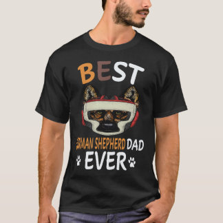 24 Bester deutscher Schäferhund Dad Ever Deutscher T-Shirt