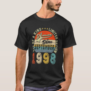 24. Geburtstag 24 Jahre Phantastisch seit Septembe T-Shirt