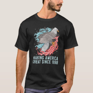 24. Geburtstag Amerika als großartig seit 1998 T-Shirt