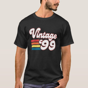 24. Geburtstag Frauen Männer Geboren 1999 Geburtst T-Shirt
