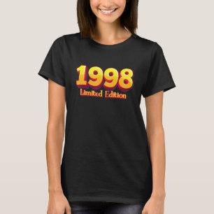 24. Geburtstag Ladys Mens 24 Jahre 1998 7 T-Shirt