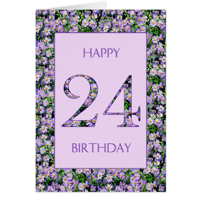 24. Geburtstag Lila Tageszeitung (Vorne)