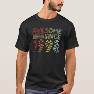 24. Geburtstag Vintag 1998 Made in 1998 Phantastis T-Shirt