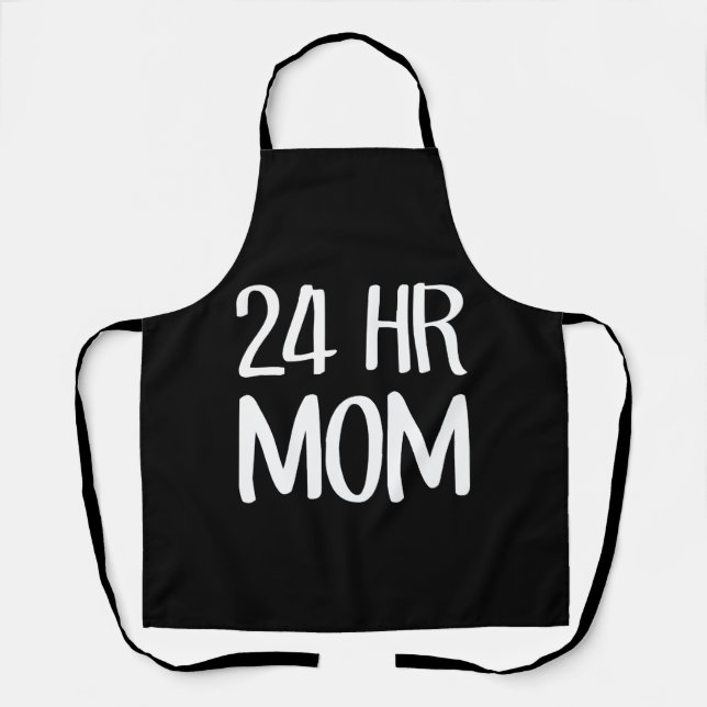 24 h Mama Schürze (Vorderseite)