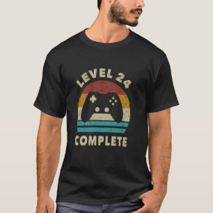 24. Hochzeitsjubiläum für Paare Level 24 Komplett T-Shirt
