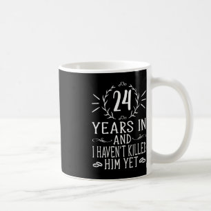 24. Hochzeitstag für sie - 24 Jahre Marri Kaffeetasse