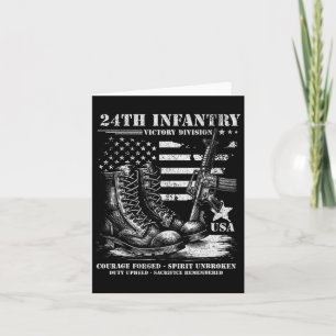 24. Infanterie Sieg Division Courage und Sacrifi Karte