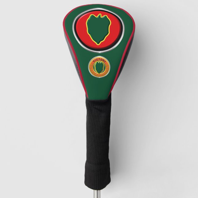 24. Infanterieabteilung Golf Headcover (Vorderseite)
