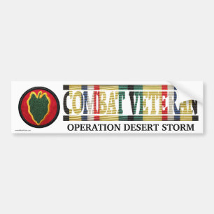 24. Infanteriedivision SWA Combat Veteran Sticker Autoaufkleber