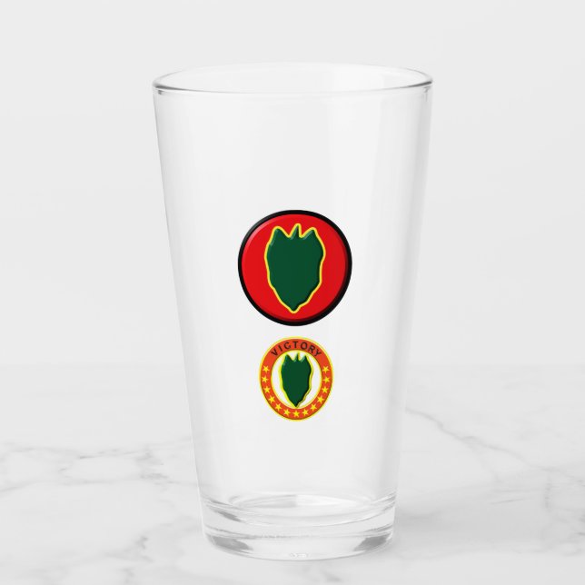 24. Insignien der Infanterieabteilung Glas (Vorderseite)