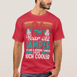 24-jähriger Camper Scoutingtour 24. Geburtstag vi T-Shirt