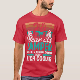 24-jähriger Camper Scoutingtour 24. Geburtstag vi T-Shirt