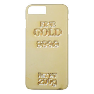 24 Karat Gold Bullion Bar iPhone 8 Plus/7 Plus Hülle