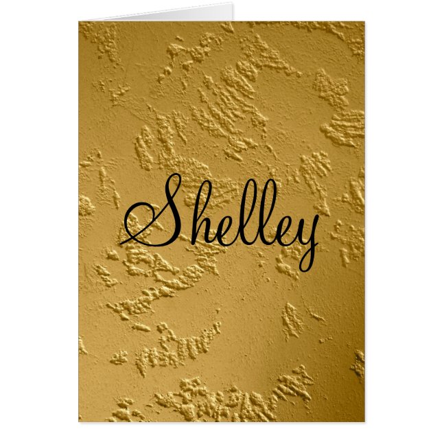 24 Karat-Gold personalisiert (Vorne)