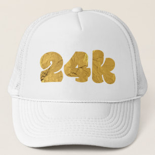 24 Karat Gold Truckerkappe