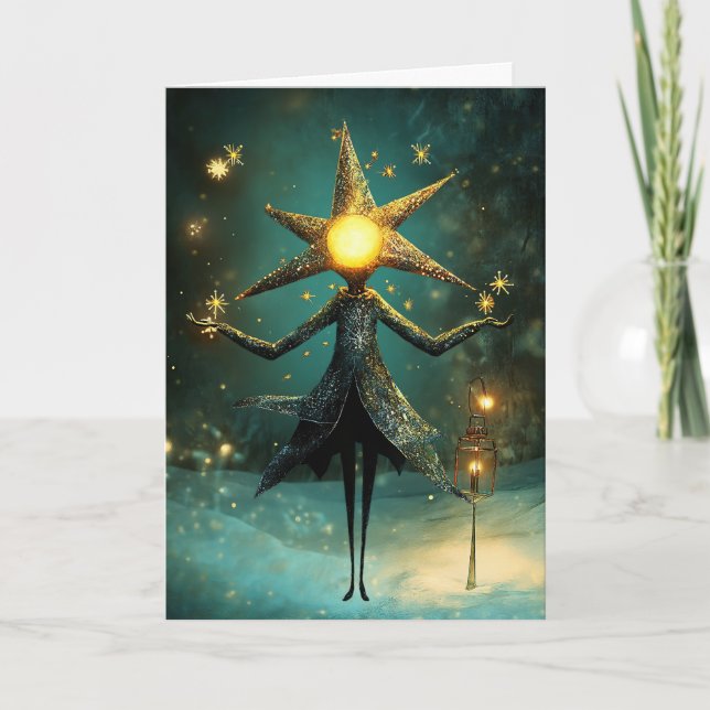 *~* 24 kosmische Augen, die mit Liebe AP97 schwein Dankeskarte (Vorderseite)