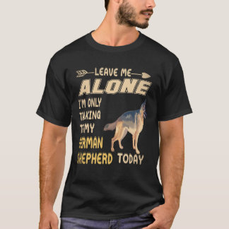 24 Lass mich in Ruhe, ich rede nur mit meinem deut T-Shirt