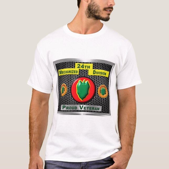 24. Mechanisierte Infanterieabteilung T-Shirt (Vorderseite)