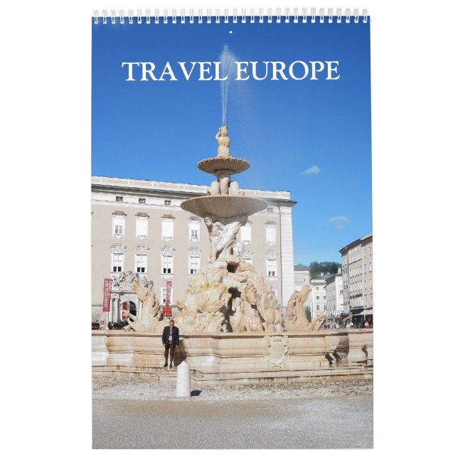 24 Monate Reise nach Europa Single - Kalender (Titelbild)
