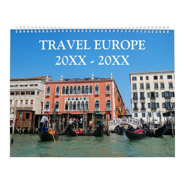 24 Monate Reisen Europa Kalender (Titelbild)