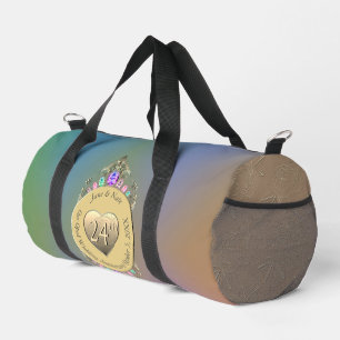 24. Opal Wedding Jubiläum Duffle Bag